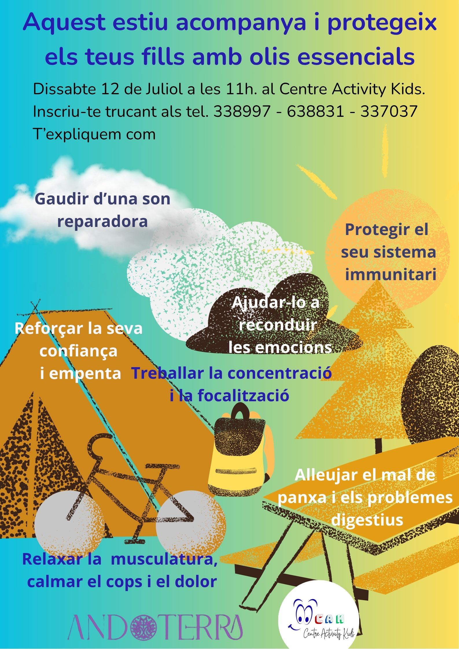 Olis essencials i infants